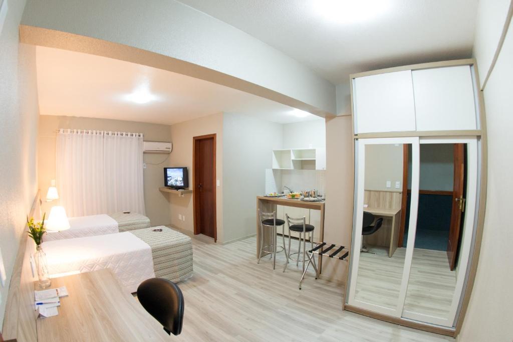 Aquarius Hotel Flat Residence Санта-Крус-до-Сул Номер фото